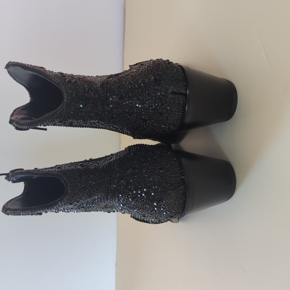 NWT Corky's Rhinestone Round Toe Booties - Picture 3 of 8